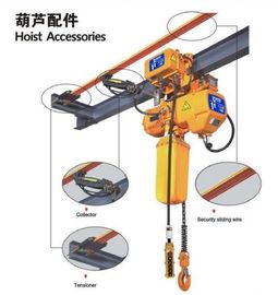 Lightweight Mini Electric Chain Hoist , 1 - 5 Ton Remote Control Chain Hoist