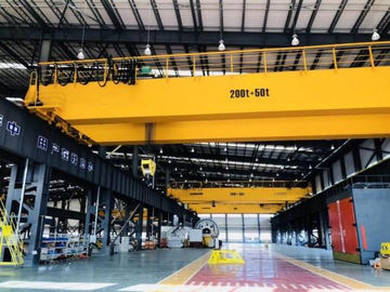 Double Beam Heavy Duty Overhead Crane 5T - 500T Europe Style FEM DIN Standard